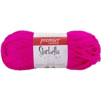 STARBELLA YARN NEON HOT PINK NEW SCARF YARN COLOR