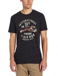 Lucky Brand Mens Men's Triumph Tiger Graphic Tee