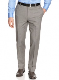 Alfani Red Label Mens Gray Nailhead Dress Pants 30 x 30 Flat Front Slim Alfani Red Label Mens Gray Nailhead Dress Pants 30 x 30 Flat Front Slim
