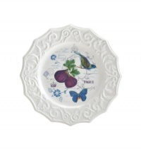 Mikasa Antique Countryside Fig Appetizer Plate Mikasa Antique Countryside Fig Appetizer Plate