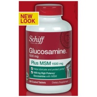Schiff Glucosamine Plus MSM 1500mg - 200 Coated Tablets Schiff Glucosamine Plus MSM 1500mg - 200 Coated Tablets
