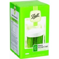 Ball Wide-Mouth Plastic Storage Caps, 8-Count Ball Wide-Mouth Plastic Storage Caps, 8-Count
