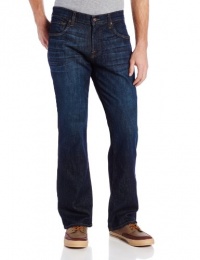 7 For All Mankind Men's Brett Modern Bootcut Jean in Monaco Blue 7 For All Mankind Men's Brett Modern Bootcut Jean in Monaco Blue