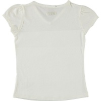 Baby Phat Girls Graphic V-neck Tee Pearl White LG Baby Phat Girls Graphic V-neck Tee Pearl White LG