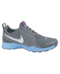 Hit the road, day or night. Nike's In-Season TR sneakers feature a water-resistant coating that keeps you dry while the laces and screen print graphic are reflective for visibility in the dark. Hit the road, day or night. Nike's In-Season TR sneakers feature a water-resistant coating that keeps you dry while the laces and screen print graphic are reflective for visibility in the dark.