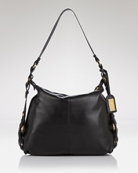 Give them the luxe shoulder with this Nappa leather shoulder bag from Badgley Mischka. This spacious style will handle all the essentials - so carry it to add polish to your daytime arsenal. Give them the luxe shoulder with this Nappa leather shoulder bag from Badgley Mischka. This spacious style will handle all the essentials - so carry it to add polish to your daytime arsenal.