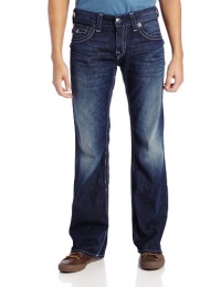 True Religion Men's Billy Bootcut Bluestone Big QT Jean in Wind Blown