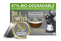 San Francisco Bay Coffee Decaf French Roast, 36 OneCup Single Serve Cups San Francisco Bay Coffee Decaf French Roast, 36 OneCup Single Serve Cups