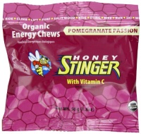 Honey Stinger Organic Energy Chews, Pomegranate Passion Fruit, 1.8-Ounce Bags (Pack of 12) Honey Stinger Organic Energy Chews, Pomegranate Passion Fruit, 1.8-Ounce Bags (Pack of 12)