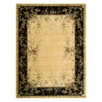Nourison Chambord Area Rug - Beige/Black Nourison Chambord Area Rug - Beige/Black