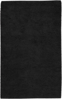Surya Aros 2-Feet 6-Inch by 8-Feet Hand Woven Rug, Black Surya Aros 2-Feet 6-Inch by 8-Feet Hand Woven Rug, Black