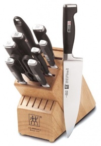 Zwilling J.A. Henckels Twin Four Star II 11-Piece Knife Set with Block Zwilling J.A. Henckels Twin Four Star II 11-Piece Knife Set with Block