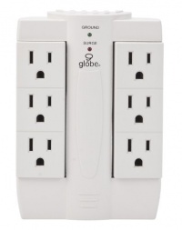 Globe 7732001 Home Appliance Six-Outlet Swivel Surge Tap Globe 7732001 Home Appliance Six-Outlet Swivel Surge Tap
