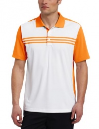 Adidas Golf Men's Climacool 3-Stripes Color Block Polo Shirt Adidas Golf Men's Climacool 3-Stripes Color Block Polo Shirt
