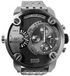 Diesel SBA Dual Time Zone Stainless Steel Men's Watch - DZ7259