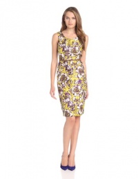 Jones New York Women's Belted Short Sleeve Dress