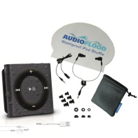 AudioFlood Waterproof iPod Shuffle Waterproof Headphones Included AudioFlood Waterproof iPod Shuffle Waterproof Headphones Included