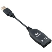 Logitech USB To 3.5mm Jack Audio Adapter Logitech USB To 3.5mm Jack Audio Adapter