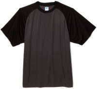 Russell Athletic Men's Big & Tall Dri-power Contrast Raglan Short Sleeve Shirt Russell Athletic Men's Big & Tall Dri-power Contrast Raglan Short Sleeve Shirt