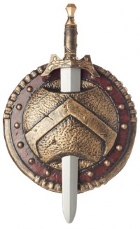 California Costumes Men's Spartan Combat Shield & Sword 12