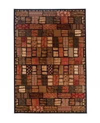 Modern technology delivers contemporary style. Fashioned using the most advanced method available for heat-set polypropylene, the Everest Cairo Midnight collection features an abstract nighttime cityscape of warm, rich earth-tones and urban shapes. Super-dense power-loom weave creates a natural appearance without sacrificing the soft luxury finish of hand-woven rugs. One-year limited warranty (defects due to manufacturing). Modern technology delivers contemporary style. Fashioned using the most advanced method available for heat-set polypropylene, the Everest Cairo Midnight collection features an abstract nighttime cityscape of warm, rich earth-tones and urban shapes. Super-dense power-loom weave creates a natural appearance without sacrificing the soft luxury finish of hand-woven rugs. One-year limited warranty (defects due to manufacturing).