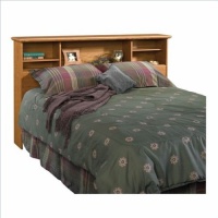 Sauder Orchard Hills Full/Queen Bookcase Headboard in Oak Sauder Orchard Hills Full/Queen Bookcase Headboard in Oak