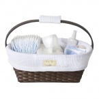 Munchkin Sarabear Portable Diaper Caddy, White Waffle