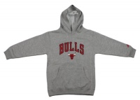 Adidas Chicago Bulls NBA Youth Promo Hoodie, Grey (Small (8)) Adidas Chicago Bulls NBA Youth Promo Hoodie, Grey (Small (8))