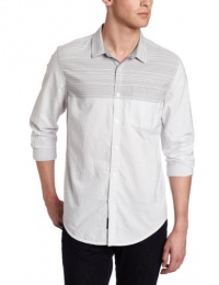 Calvin Klein Jeans Men's Tricky Plaid Long Sleeve Woven Calvin Klein Jeans Men's Tricky Plaid Long Sleeve Woven