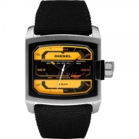 Diesel Gents Stainless Steel Watch with Fabric Strap Diesel Gents Stainless Steel Watch with Fabric Strap