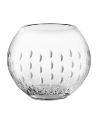 Style and quality go hand-in-hand in the Modern Love crystal rose bowl, featuring striking clarity and a delicate cut motif by Monique Lhuillier. Style and quality go hand-in-hand in the Modern Love crystal rose bowl, featuring striking clarity and a delicate cut motif by Monique Lhuillier.