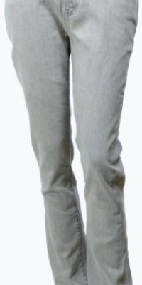 Lauren Jeans Co Women's Slimming Straight Grey Jeans Lauren Jeans Co Women's Slimming Straight Grey Jeans