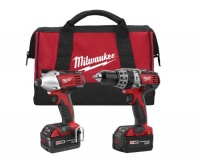 Milwaukee 2697-22 M18 18-Volt 1/2-Inch 2-Tool Combo Kit Milwaukee 2697-22 M18 18-Volt 1/2-Inch 2-Tool Combo Kit