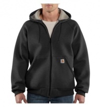 Carhartt 100465 Men's Car Lux Zip Front Hooded Sweatshirt