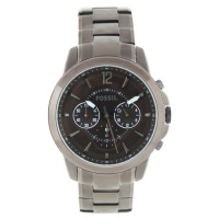 Fossil Men's FS4608 Stainless Steel Analog with Brown Dial Watch Fossil Men's FS4608 Stainless Steel Analog with Brown Dial Watch