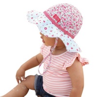 Millymook Girls Reversible Cotton Sun Hat Rosie Posy Floppy Hat, UPF50+ Millymook Girls Reversible Cotton Sun Hat Rosie Posy Floppy Hat, UPF50+