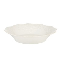 Lenox French Perle Individual Pasta Bowl, White Lenox French Perle Individual Pasta Bowl, White