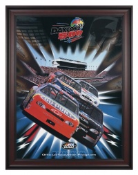 NASCAR Framed 36 x 48 Daytona 500 Program Print Race Year: 42nd Annual - 2000 NASCAR Framed 36 x 48 Daytona 500 Program Print Race Year: 42nd Annual - 2000