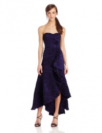 Jump Juniors Stunning Strapless Taffeta Gown, Purple, 3/4 Jump Juniors Stunning Strapless Taffeta Gown, Purple, 3/4