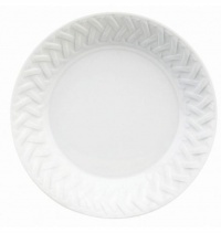 Louisiane Extra White Deep Plate 8.25 by Philippe Deshoulieres Louisiane Extra White Deep Plate 8.25 by Philippe Deshoulieres