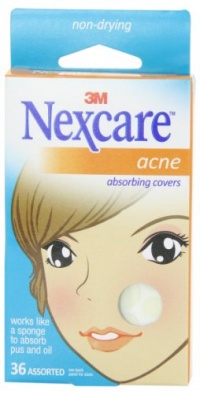 Nexcare Acne Absorbing Cover, Two Sizes, 36 Count Nexcare Acne Absorbing Cover, Two Sizes, 36 Count