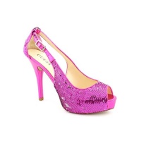 Guess Hondola2 Womens Peep Toe Platforms Heels Shoes