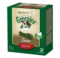 Greenies Senior Tub-Pak Treat for Dogs, 27-Ounce, Regular Greenies Senior Tub-Pak Treat for Dogs, 27-Ounce, Regular