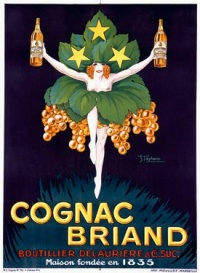 Cognac Briand Ad 9x12 Fine Art Print on Archival Paper Cognac Briand Ad 9x12 Fine Art Print on Archival Paper