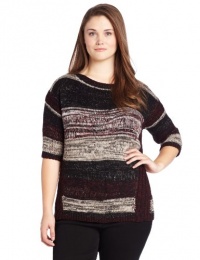 DKNY Jeans Women's Plus-Size Boatneck Boxy Tee Pullover DKNY Jeans Women's Plus-Size Boatneck Boxy Tee Pullover