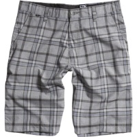 Fox Racing Progress Chino Kids Walkshort Casual Shorts - Grey / Size 7 Fox Racing Progress Chino Kids Walkshort Casual Shorts - Grey / Size 7