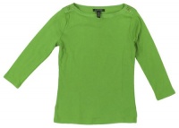 Lauren Ralph Lauren Women's Laced-Shoulder Boatneck Top Lauren Ralph Lauren Women's Laced-Shoulder Boatneck Top