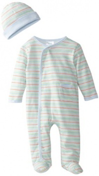 Spasilk 2 Piece Sleepwear With Hat - Boy Stripe Print Spasilk 2 Piece Sleepwear With Hat - Boy Stripe Print