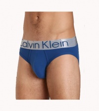 Calvin Klein Men's Steel Micro Hip Brief Underwear-Blue Calvin Klein Men's Steel Micro Hip Brief Underwear-Blue