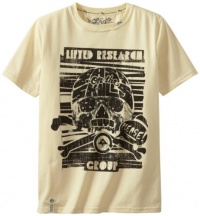 LRG Boys 8-20 Easy On The Skulls Tee, Light Cream, Medium LRG Boys 8-20 Easy On The Skulls Tee, Light Cream, Medium